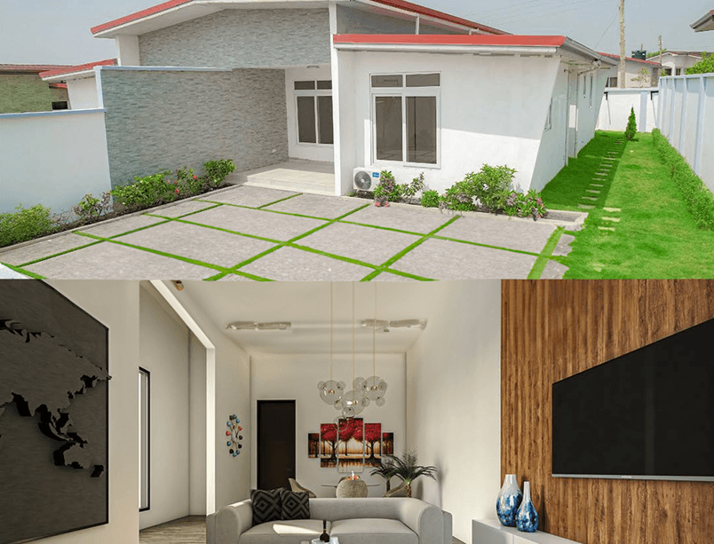 Modern 2-Bedroom Semi-Detached Apartment – East Legon Hills