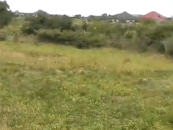 Uncompleted storey building on a one plot of land